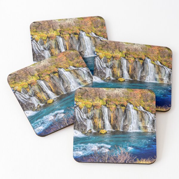 Item preview, Hraunfossar Falls designed and sold by Jan Fijolek.