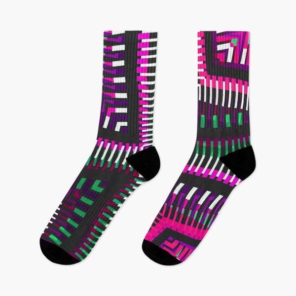 Artikelvorschau, Hippie Bright Pink Geometric entworfen und verkauft von Sharon Schwalbe.