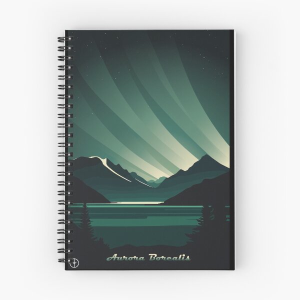 Item preview, Travel poster: Aurora Borealis designed and sold by F2D2-posters.