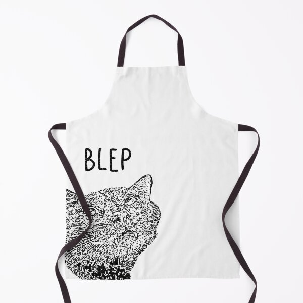 Item preview, Adorable Cat Funny Blep Face Stamp Black and White designed and sold by theredfoxs.