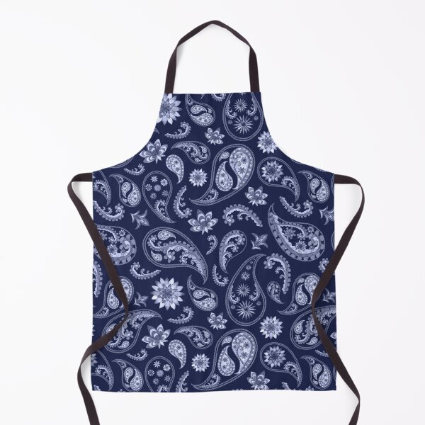 Item preview, White Blue Teardrop Pattern designed and sold by Patternawy.