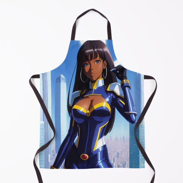 Item preview, Blue Angel | Black Anime Girl designed and sold by blackanimemecca.