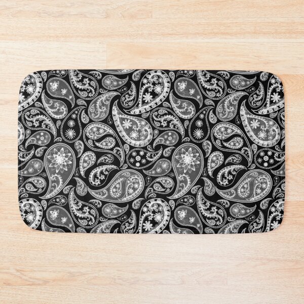 Item preview, Black White Teardrop Pattern designed and sold by Patternawy.