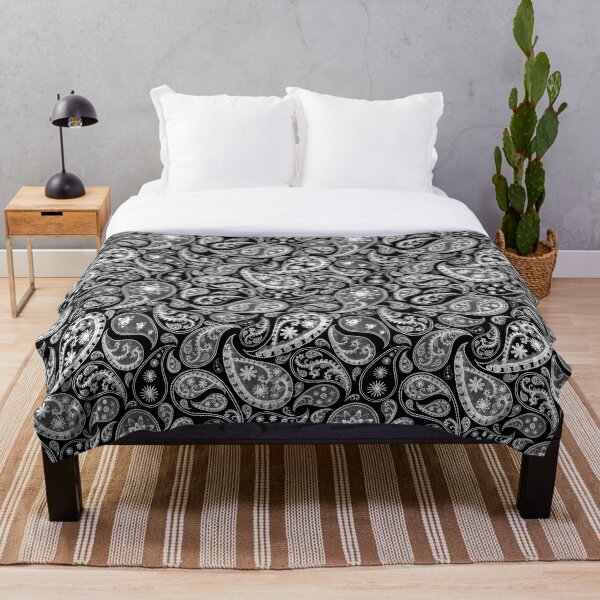 Aperçu de l'œuvre Motif de larme blanc noir créée et vendue par Patternawy.