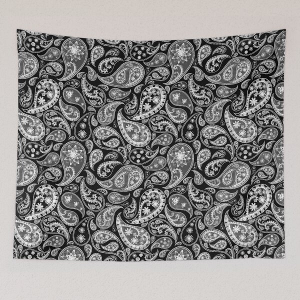 Item preview, Black White Teardrop Pattern designed and sold by Patternawy.