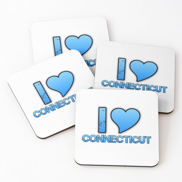 Item preview, I Love Connecticut - Skate Style designed and sold by ImgByLili.