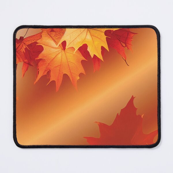 Artikelvorschau, a picture of a frame with autumn leaves entworfen und verkauft von DesignAtYO.