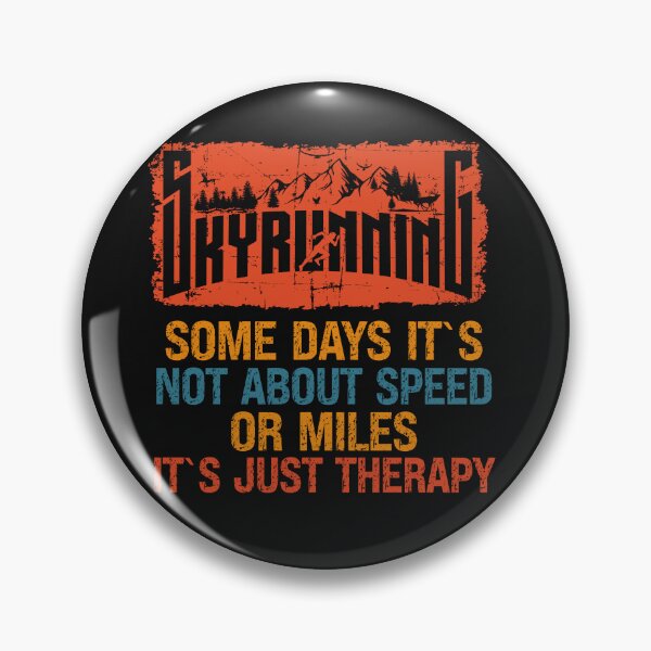 Item preview, Motivational Skyrunning Trail Running its just therapy designed and sold by HomeCoquette.
