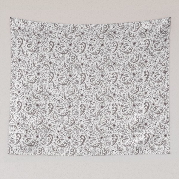 Item preview, Gray White Teardrop Pattern designed and sold by Patternawy.