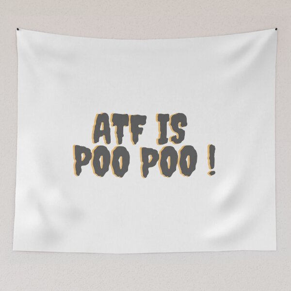 Item preview, Atf is poo poo T-shirt classique designed and sold by hagawi.