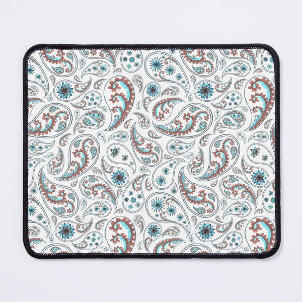 Item preview, White Cyan Teardrop Pattern designed and sold by Patternawy.