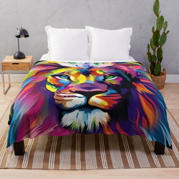 Item preview, BANKSY | Rainbow Lion designed and sold by BanksyStore.