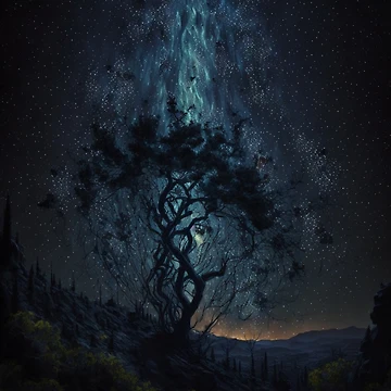 Artwork thumbnail, Fantasy Tree Scape by RuralGreen