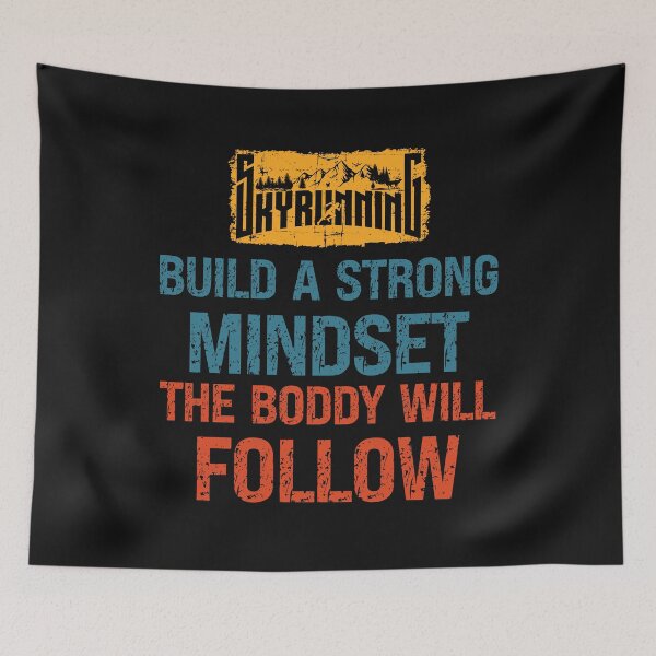 Item preview, Motivational Skyrunning Trail Running quote For running lovers designed and sold by HomeCoquette.