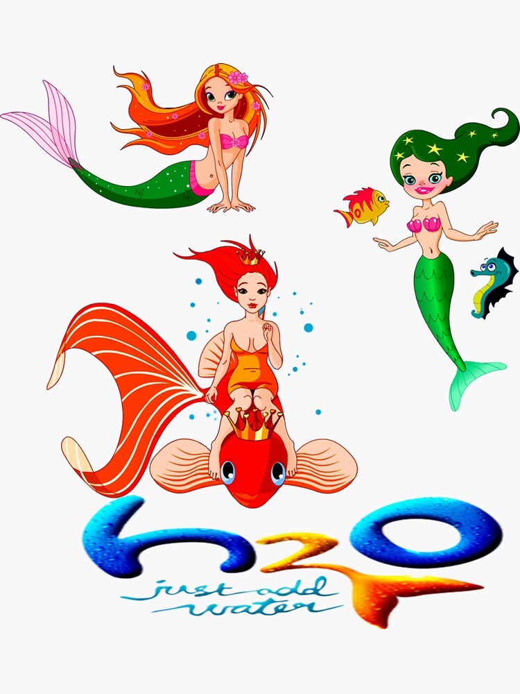 Mako Mermaids Sticker for Sale by Gabrswea