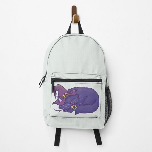 Item preview, The Sleeping Witch Cat Halloween designed and sold by artbybiyan.