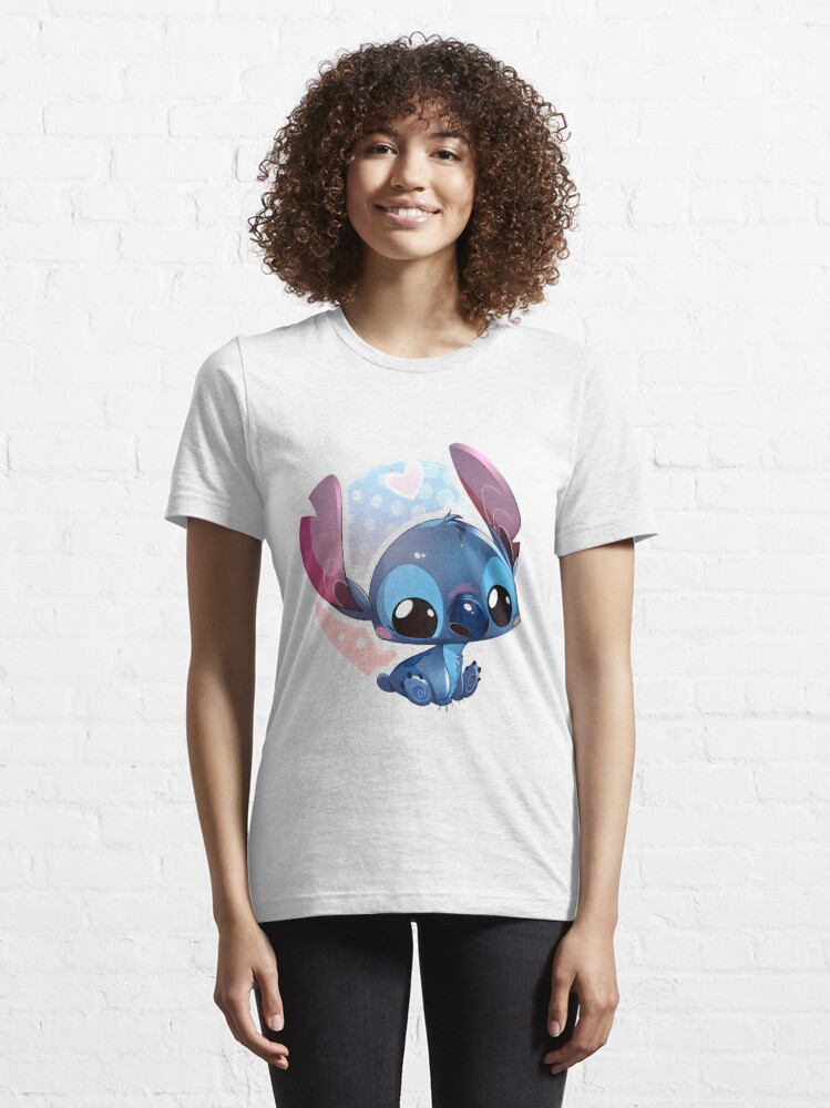 Stitch Essential T-Shirt for Sale by Hussein000000