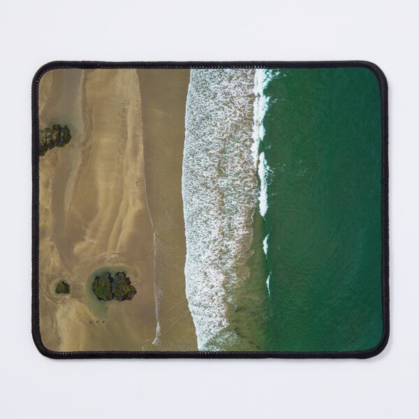 Item preview, Aerial view of the beach near Downhill House. Castlerock, Northern Ireland designed and sold by PetroliniVideo.