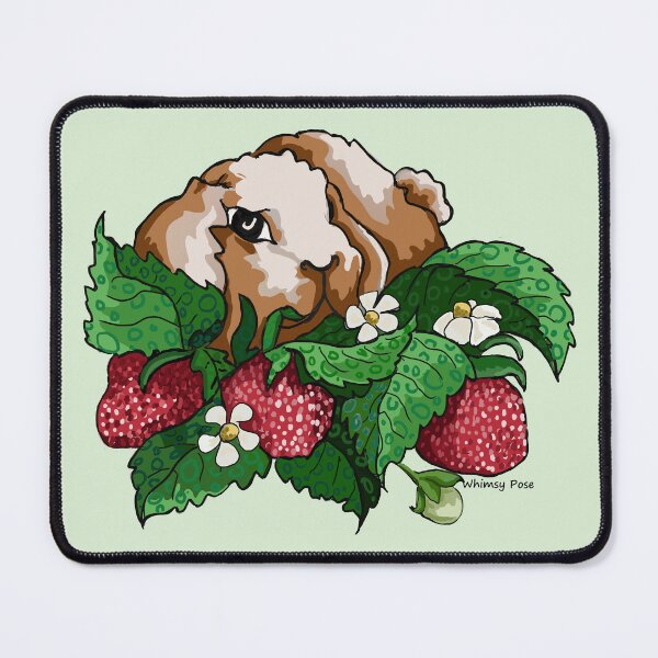 Item preview, bunny patch designed and sold by Whimsy Pose Illustrations.