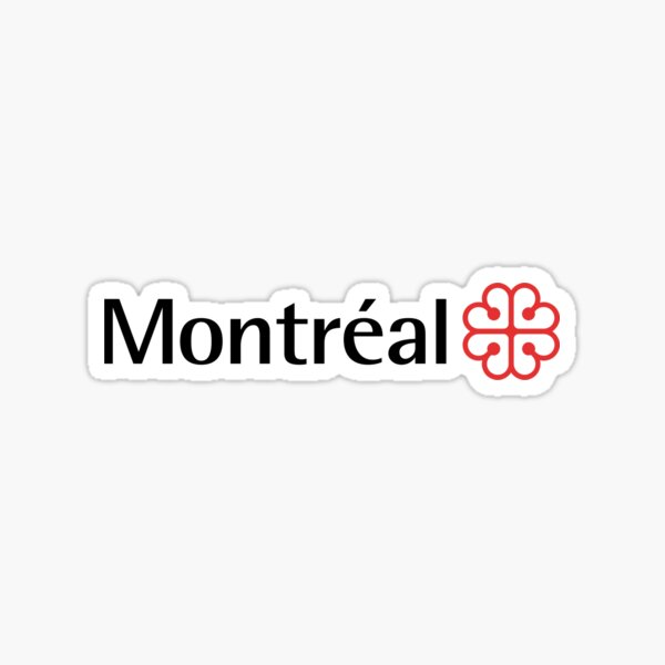 Montreal Canada Sticker