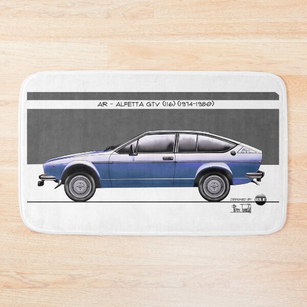 Item preview, Azaziel Original Series - Drawing of AR - Alfetta Gtv (116) in Blu Pervinca designed and sold by Azaziel.