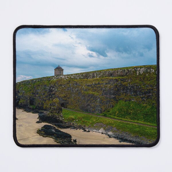 Item preview, Aerial view Mussenden Temple. Castlerock, Northern Ireland designed and sold by PetroliniVideo.