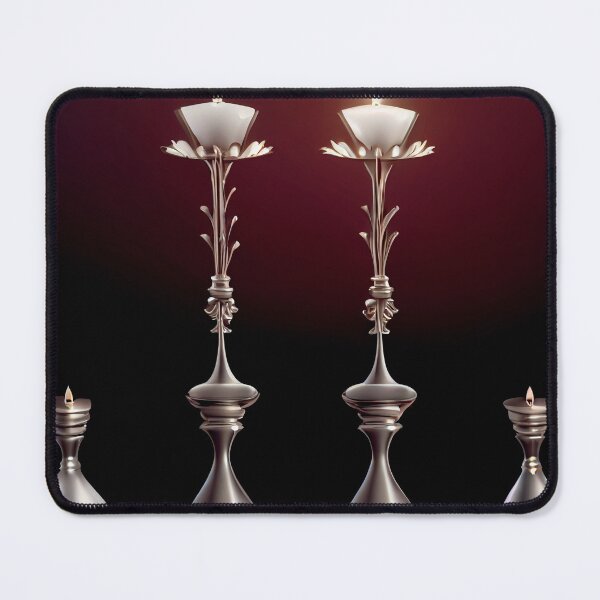 Item preview, a group of three candles sitting on top of a table designed and sold by DesignAtYO.