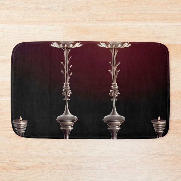 Item preview, a group of three candles sitting on top of a table designed and sold by DesignAtYO.