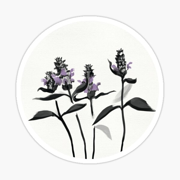 Self-Heal Withers Sticker