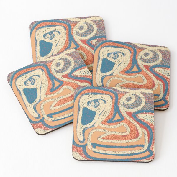 Item preview, artwork abstract vintage pop art designed and sold by lordcobra.
