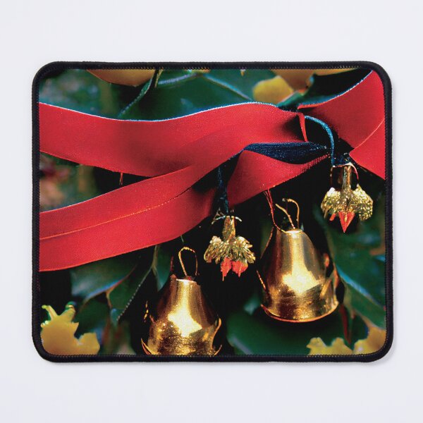 Item preview, a bunch of bells hanging from a red ribbon designed and sold by DesignAtYO.