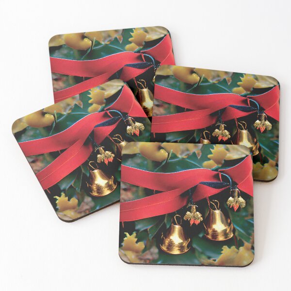 Artikelvorschau, a bunch of bells hanging from a red ribbon entworfen und verkauft von DesignAtYO.