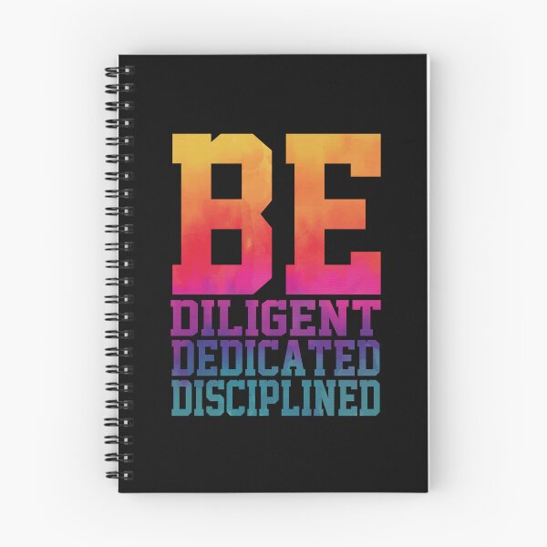 Item preview, Be Diligent Dedicated Disciplined  Best Motivational quotes about life and Success designed and sold by YAHIA-14.