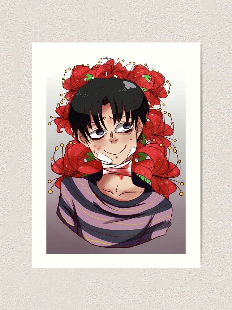 Killing Art Stalking Manhwa Character Yoon Bum Greeting Card for