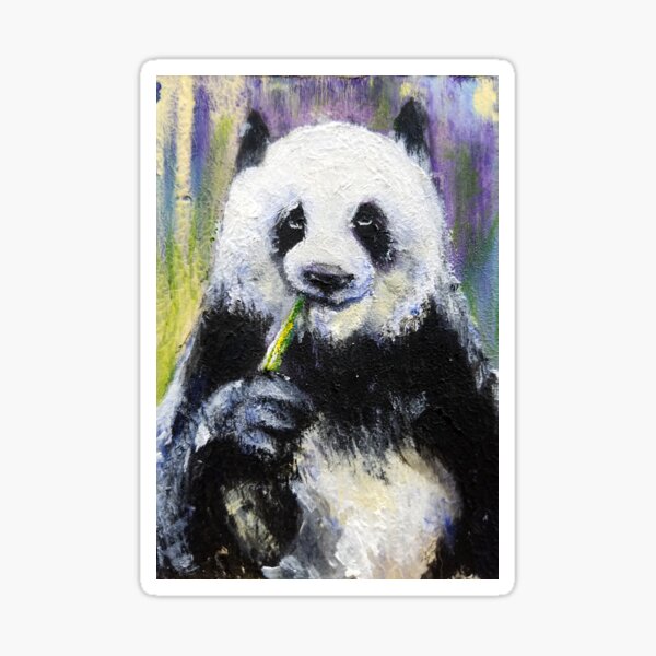 Gives No Effs Panda Sticker