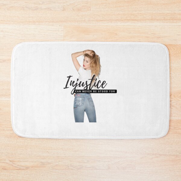 Item preview, Amber Heard  Injustice can never be stood for designed and sold by EarleneParisian.