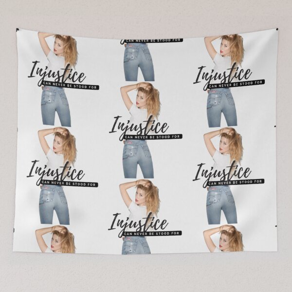 Item preview, Amber Heard  Injustice can never be stood for designed and sold by EarleneParisian.