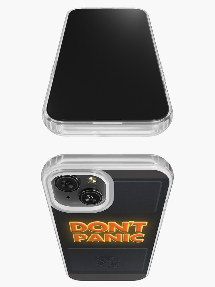 Don't Panic- HHGG iPhone Case for Sale by doomBotKV