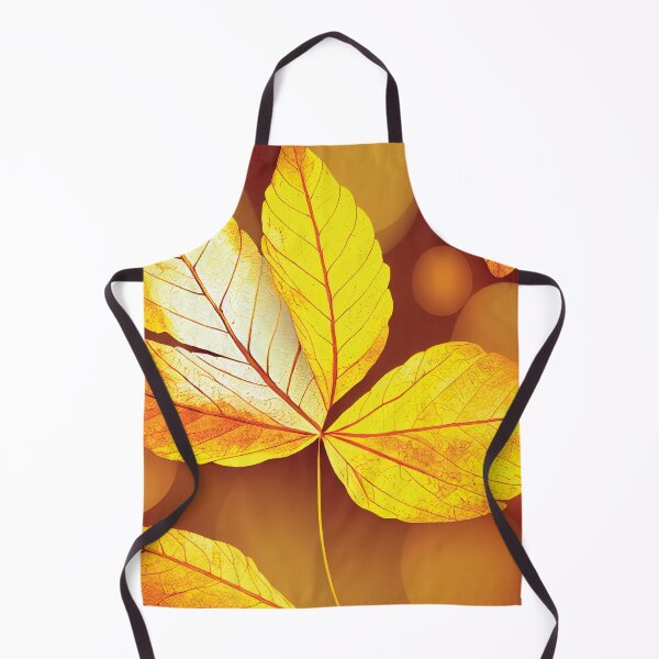 Artikelvorschau, a close up of a yellow leaf on a red background entworfen und verkauft von DesignAtYO.