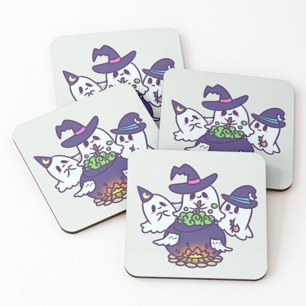 Item preview, Ghost Witches and Cats Cooking Pot designed and sold by artbybiyan.