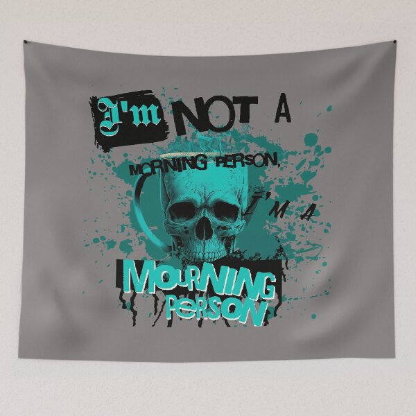Item preview, Im not a morning person  designed and sold by Depressed-Bunny.