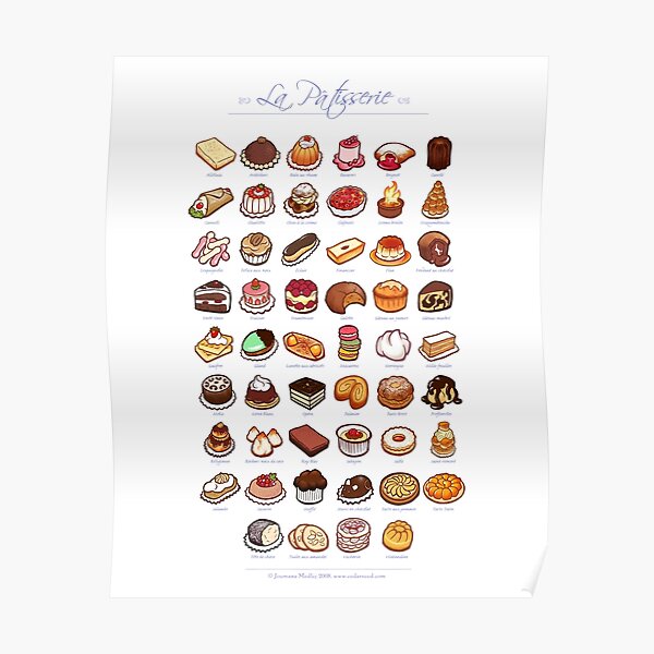La Pâtisserie Poster