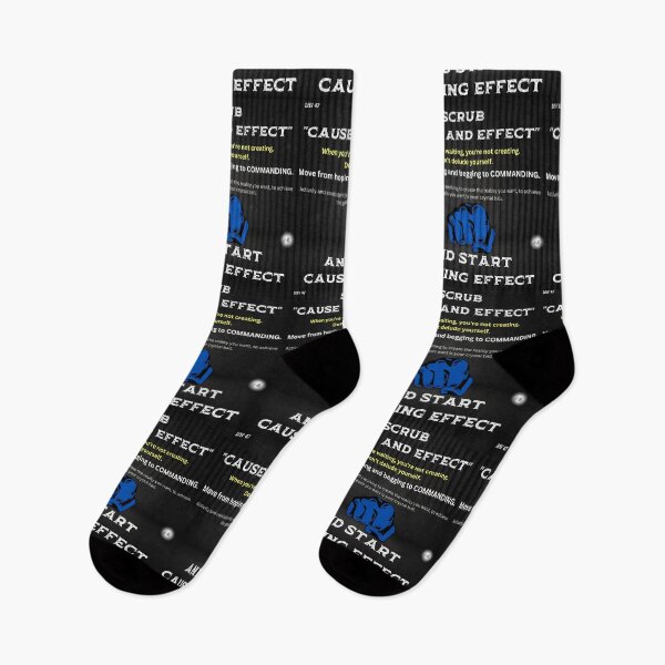 Item preview, Day 47 of the year: Scrub cause and effect. Start causing effect designed and sold by BuddyBoots.