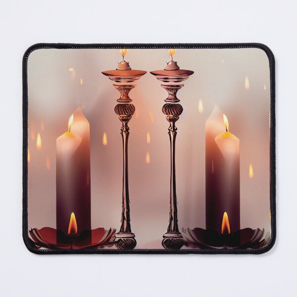 Artikelvorschau, a group of lit candles sitting next to each other entworfen und verkauft von DesignAtYO.
