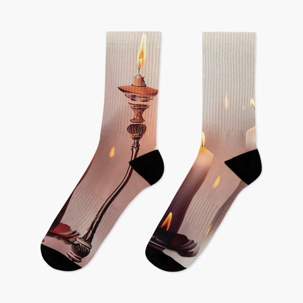 Item preview, a group of lit candles sitting next to each other designed and sold by DesignAtYO.