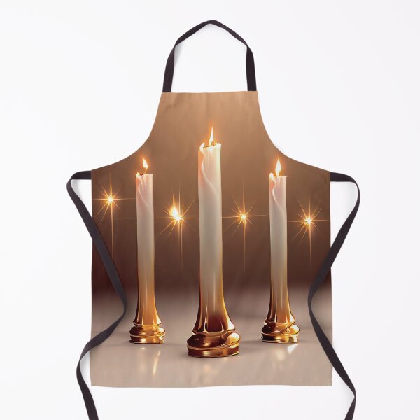 Artikelvorschau, a group of three lit candles sitting next to each other entworfen und verkauft von DesignAtYO.
