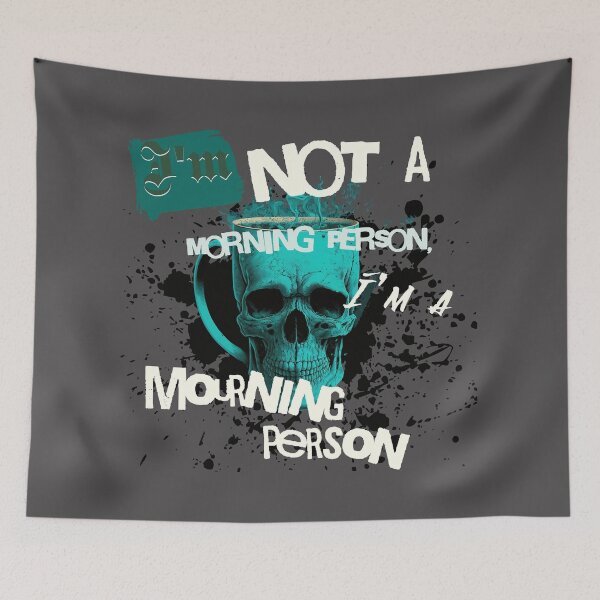 Item preview, Im not a morning person  designed and sold by Depressed-Bunny.