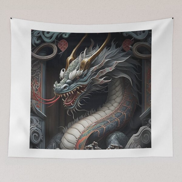 Item preview, Dragon in the Temple designed and sold by aliali7046.