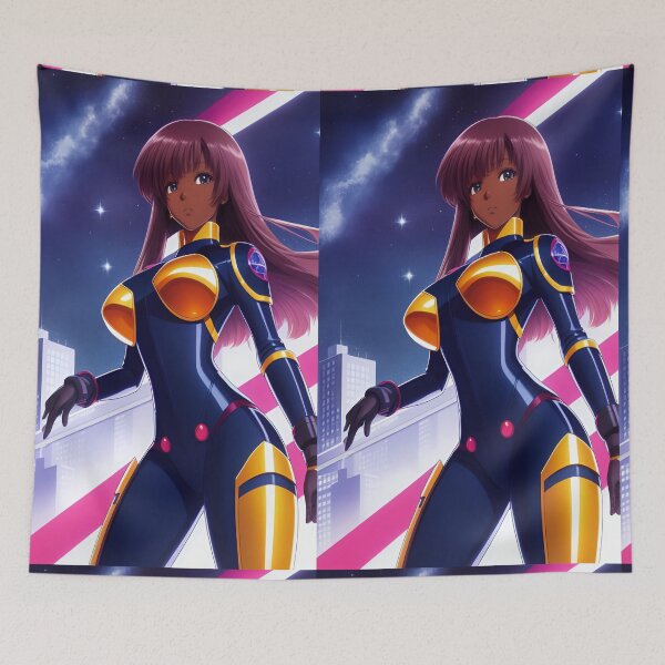 Item preview, Cosmic Dare | Black Anime Girl designed and sold by blackanimemecca.