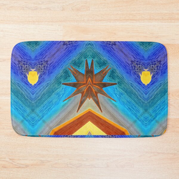 Item preview, *LUMINOUS CONCERTO FOR A NINE-POINTED STAR, IN OCEAN MOON - BAHA'I SIGN - UNITY IN DIVERSITY - BAHA'I WORLD PEACE - UNIVERSAL LOVE - WORLD CITIZEN* designed and sold by Ralek.